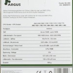 Inter-Tech Argus SU-260 Ψύκτρα Επεξεργαστή για Socket AM4/115x/AM3/AM3+ Πορτοκαλί