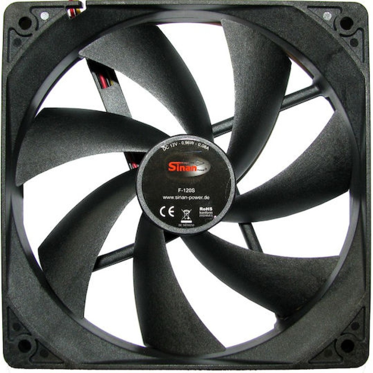 Inter-Tech F-120-S Case Fan με Σύνδεση 3-Pin