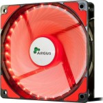 Inter-Tech L-12025 Case Fan με Κόκκινο Φωτισμό και Σύνδεση 3-Pin / 4-Pin Molex