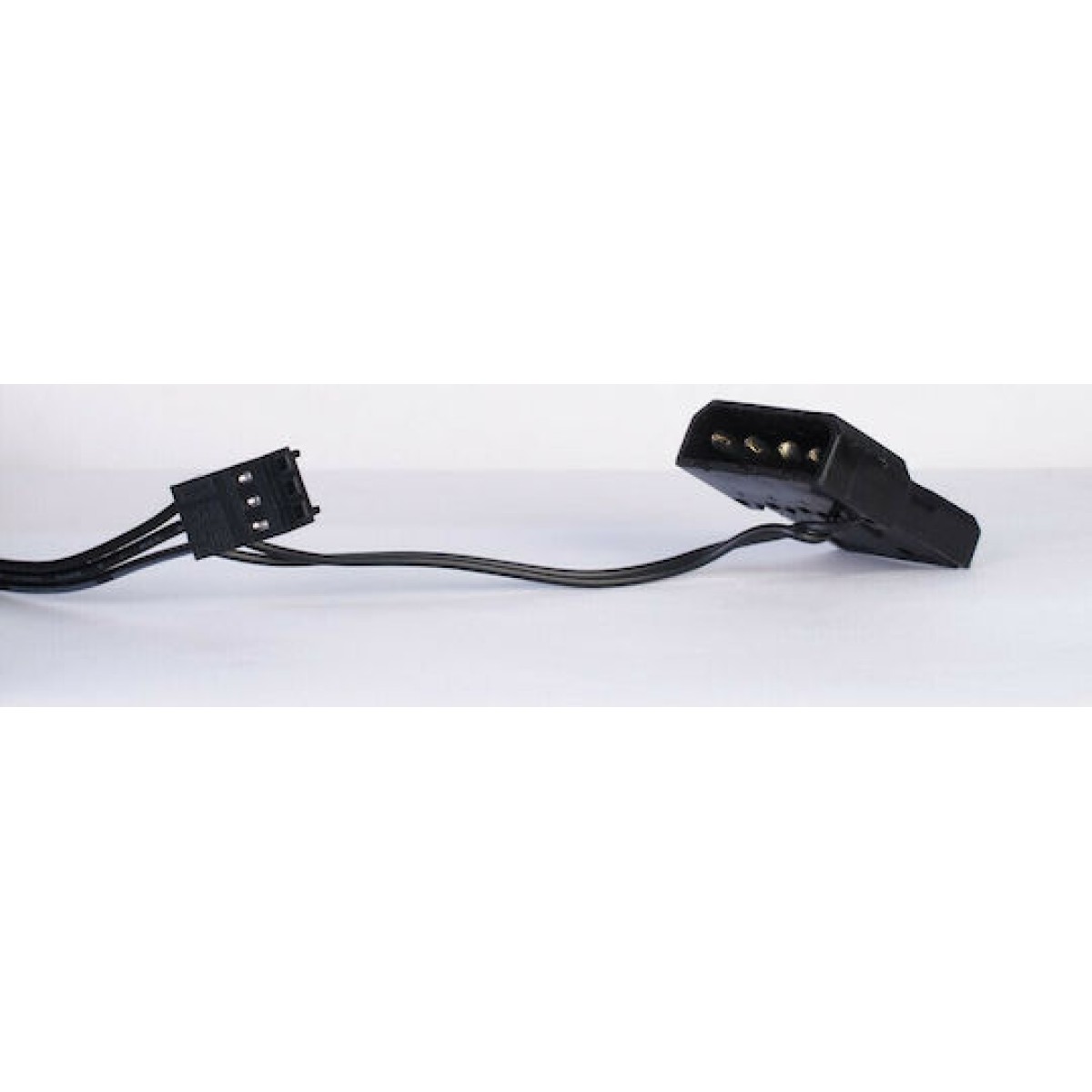 Inter-Tech L-12025 Case Fan με Κόκκινο Φωτισμό και Σύνδεση 3-Pin / 4-Pin Molex