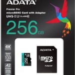Adata Premier Pro microSDXC 256GB Class 10 U3 V30 A2 UHS-I με αντάπτορα
