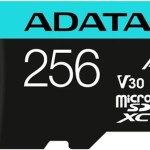 Adata Premier Pro microSDXC 256GB Class 10 U3 V30 A2 UHS-I με αντάπτορα