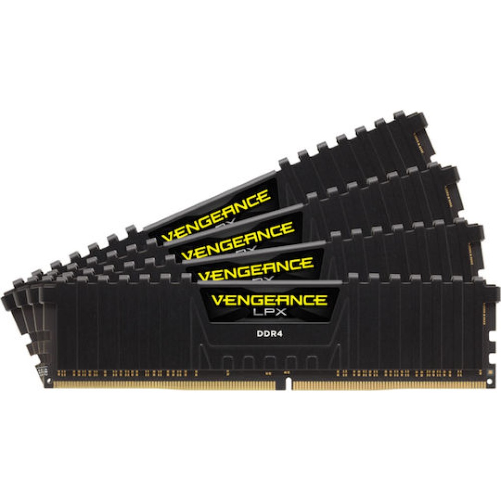 Corsair Vengeance LPX DDR4 32GB RAM με 4x8GB Modules και Ταχύτητα 3600 για Desktop