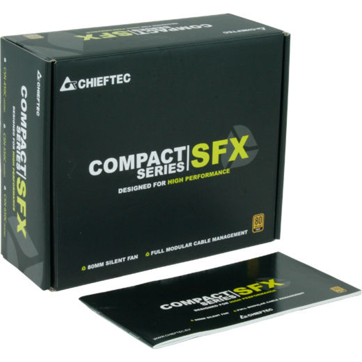 Chieftec Compact SFX 450W Μαύρο Τροφοδοτικό Υπολογιστή Full Modular 80 Plus Gold