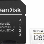 Sandisk High Endurance microSDXC 128GB Class 10 U3 V30 UHS-I με αντάπτορα