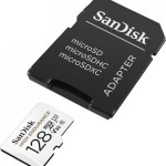 Sandisk High Endurance microSDXC 128GB Class 10 U3 V30 UHS-I με αντάπτορα