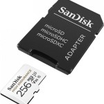 Sandisk High Endurance microSDXC 256GB Class 10 U3 V30 UHS-I με αντάπτορα