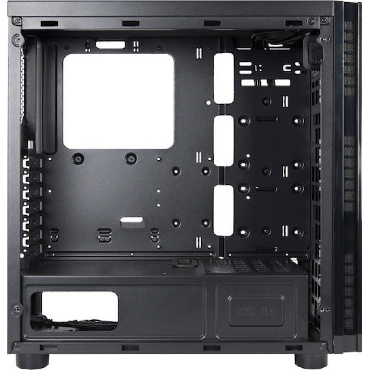 Chieftec Hawk Midi Tower Κουτί Υπολογιστή Μαύρο