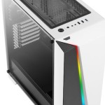 Aerocool Cylon Pro Tempered Glass Gaming Midi Tower Κουτί Υπολογιστή με Πλαϊνό Παράθυρο και RGB Φωτισμό Λευκό