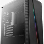 Aerocool Cylon Pro Tempered Glass Gaming Midi Tower Κουτί Υπολογιστή με Πλαϊνό Παράθυρο και RGB Φωτισμό Λευκό