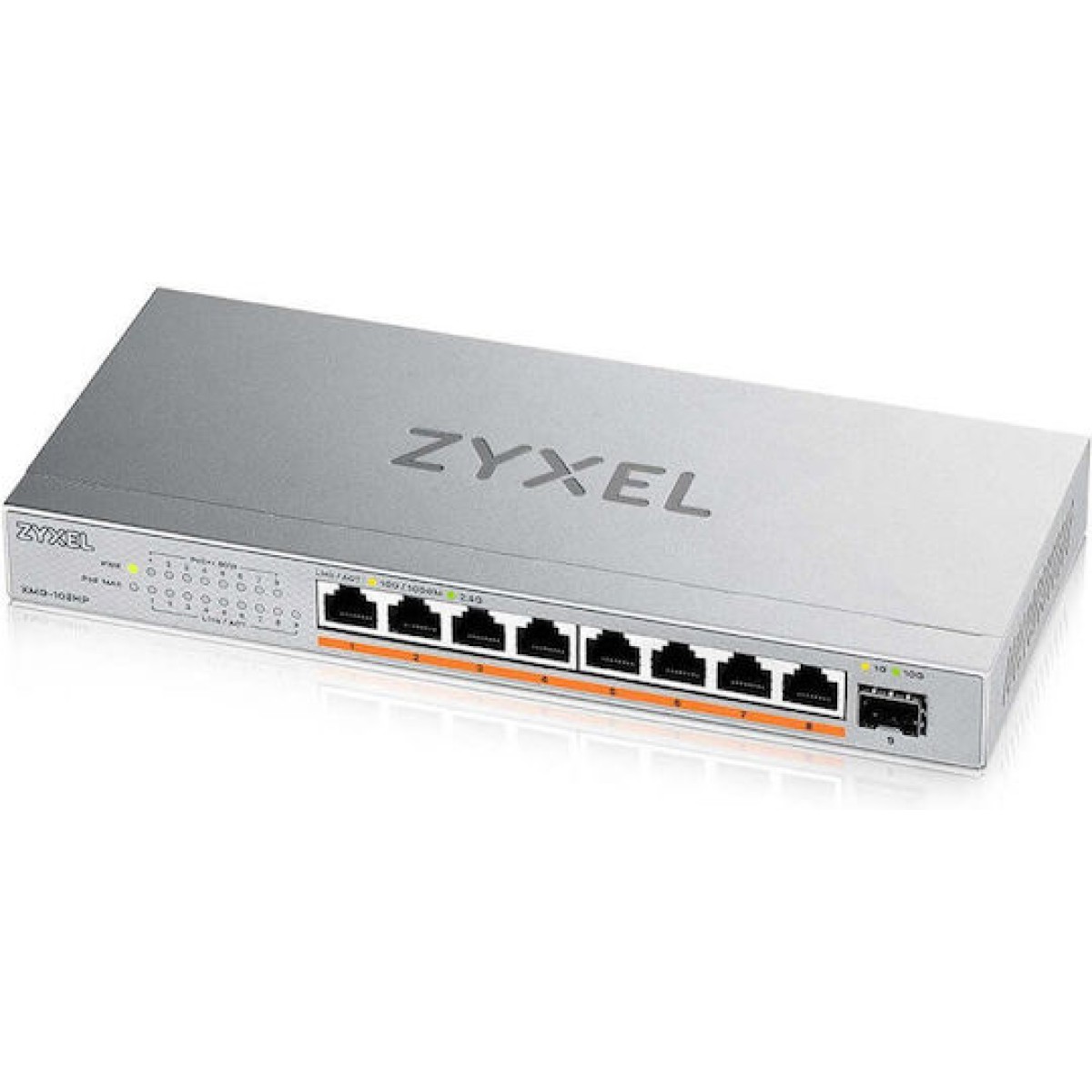 Zyxel XMG-108HP Unmanaged L2 PoE+ Switch με 8 Θύρες Ethernet