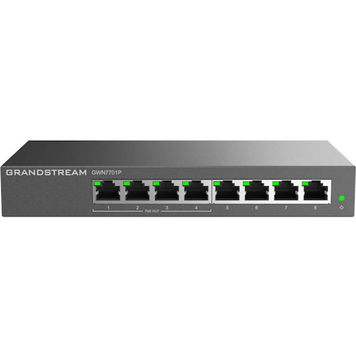 Zyxel XMG-108HP Unmanaged L2 PoE+ Switch με 8 Θύρες Ethernet