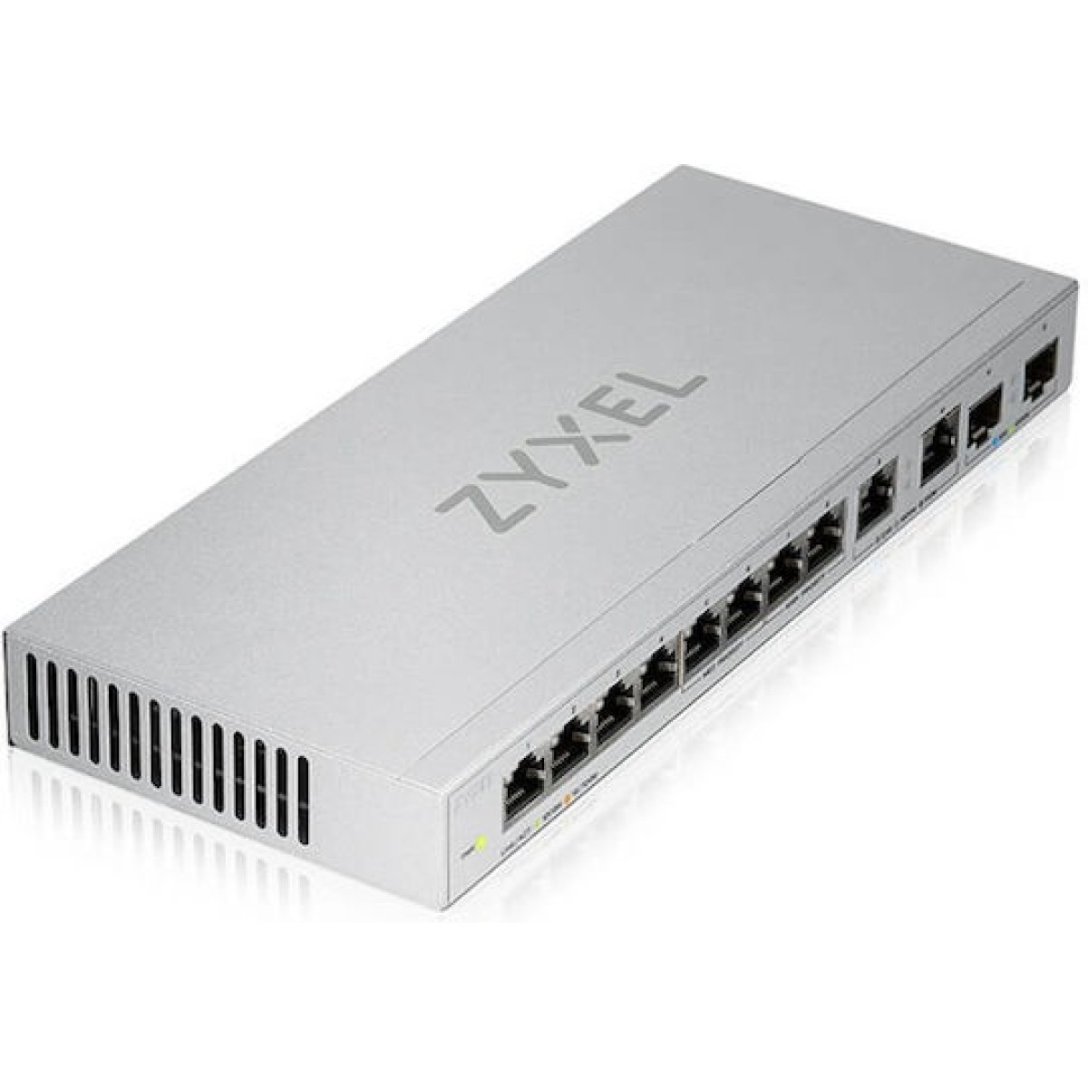 Zyxel XGS1010-12-ZZ0102F v2 Unmanaged L2 Switch με 8 Θύρες Gigabit (1Gbps) Ethernet και 2 SFP Θύρες