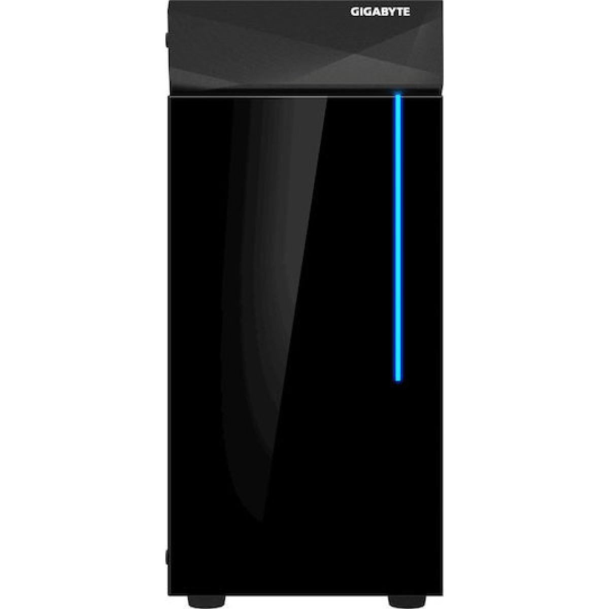 Gigabyte C200 Glass Gaming Midi Tower Κουτί Υπολογιστή με Πλαϊνό Παράθυρο και RGB Φωτισμό Μαύρο