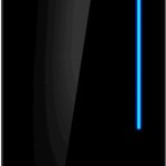 Gigabyte C200 Glass Gaming Midi Tower Κουτί Υπολογιστή με Πλαϊνό Παράθυρο και RGB Φωτισμό Μαύρο