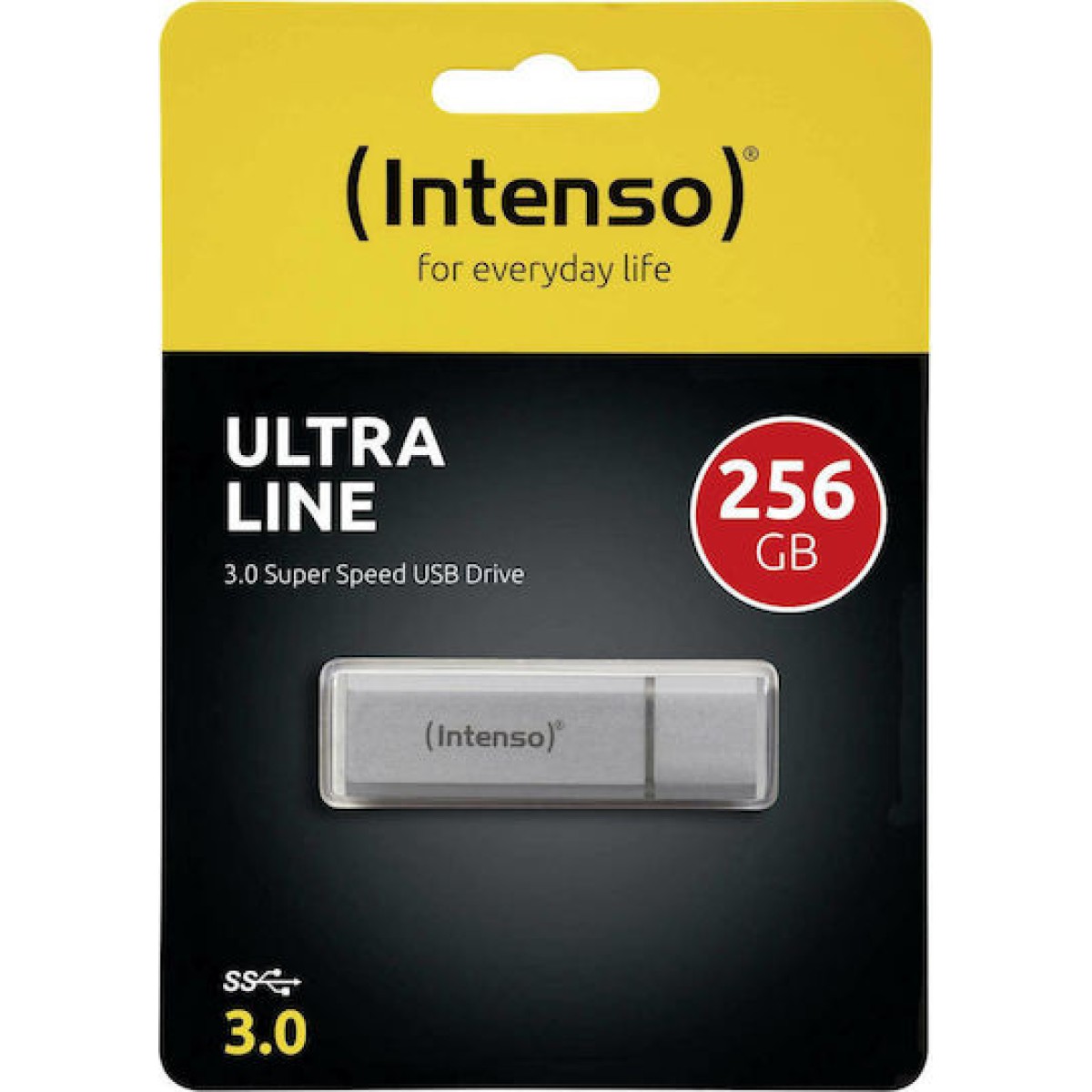 Intenso Ultra Line 256GB USB 3.0 Stick Ασημί