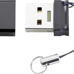 Intenso Slim Line 128GB USB 3.0 Stick Μαύρο