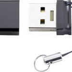 Intenso Slim Line 128GB USB 3.0 Stick Μαύρο