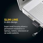 Intenso Slim Line 128GB USB 3.0 Stick Μαύρο