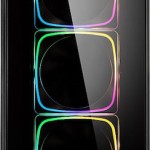Sharkoon TG6 RGB Gaming Midi Tower Κουτί Υπολογιστή με Πλαϊνό Παράθυρο Μαύρο