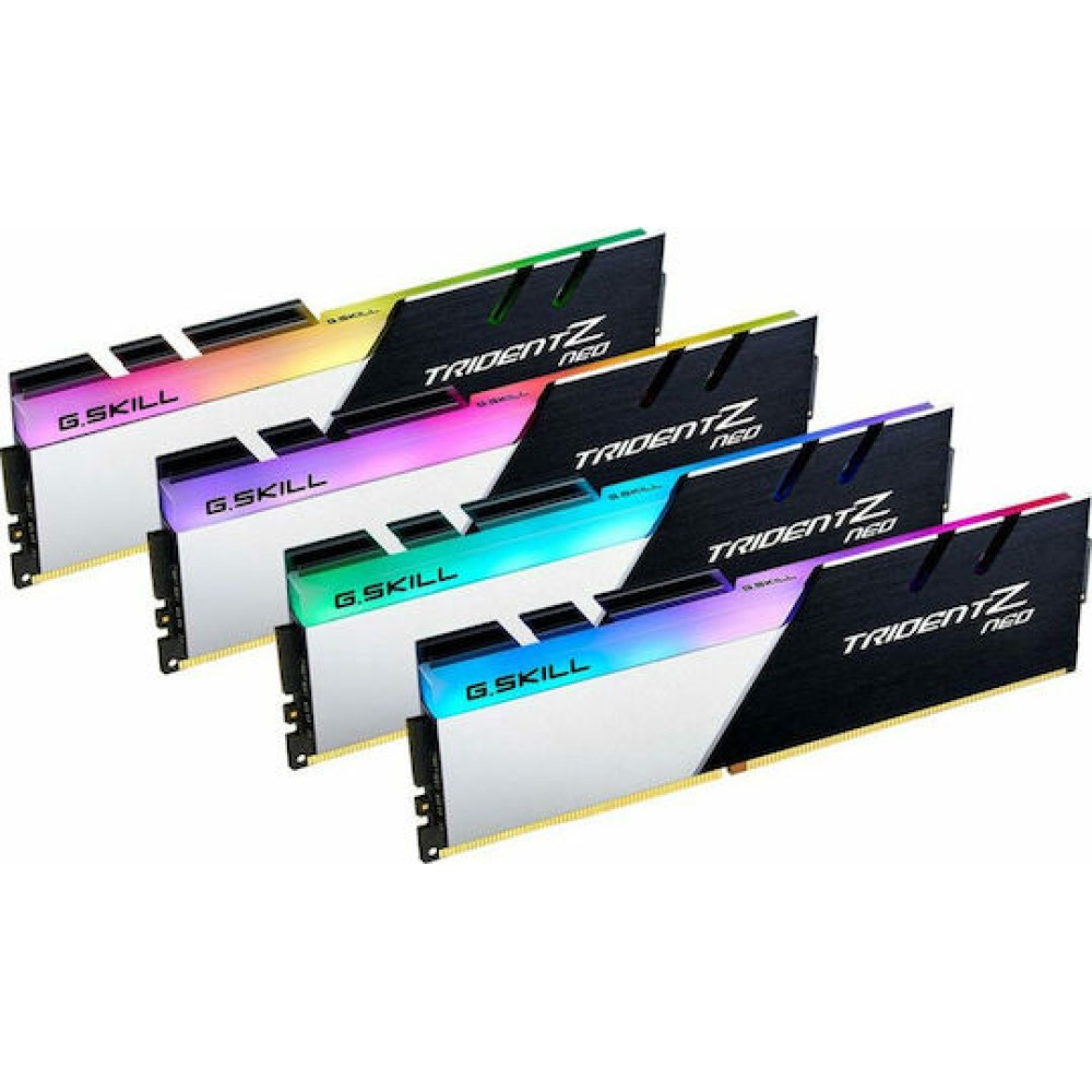 G.Skill Trident Z Neo DDR4 32GB RAM με 4x8GB Modules και Ταχύτητα 3200 για Desktop