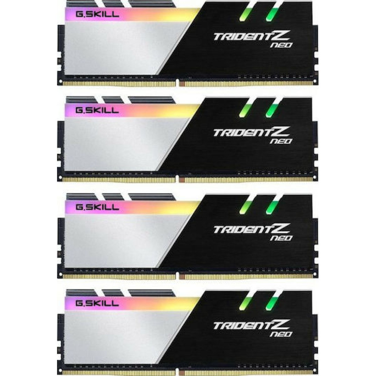 G.Skill Trident Z Neo DDR4 32GB RAM με 4x8GB Modules και Ταχύτητα 3200 για Desktop