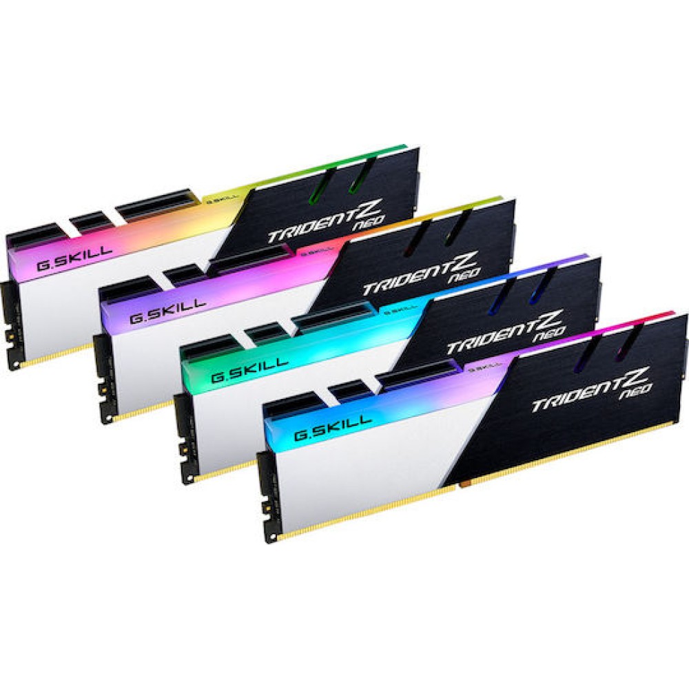 G.Skill Trident Z Neo DDR4 64GB RAM με 4x16GB Modules και Ταχύτητα 3200 για Desktop
