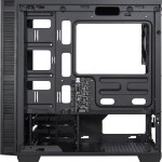 Inter-Tech X-608 Infinity Micro Gaming Midi Tower Κουτί Υπολογιστή με Πλαϊνό Παράθυρο και RGB Φωτισμό Μαύρο