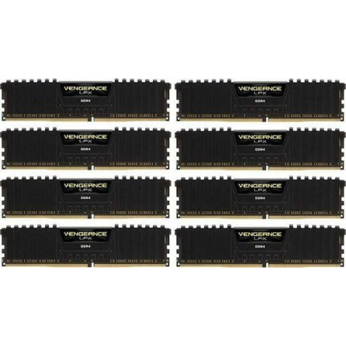 Corsair Vengeance LPX DDR4 256GB RAM με 8x32GB Modules και Ταχύτητα 2666 για Desktop