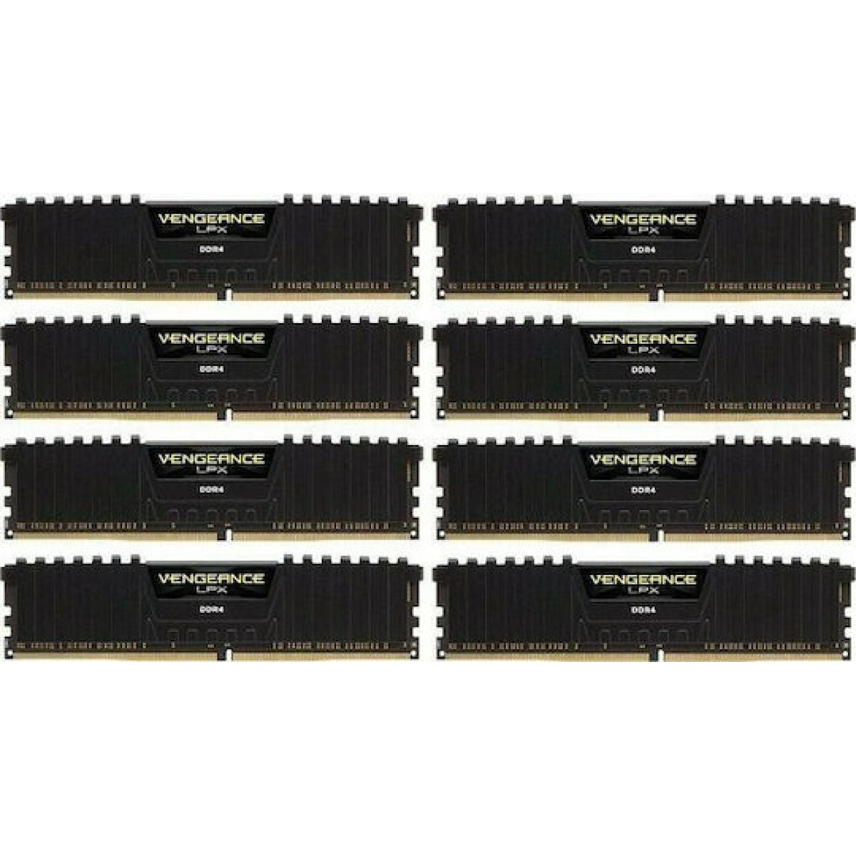 Corsair Vengeance LPX DDR4 256GB RAM με 8x32GB Modules και Ταχύτητα 2666 για Desktop