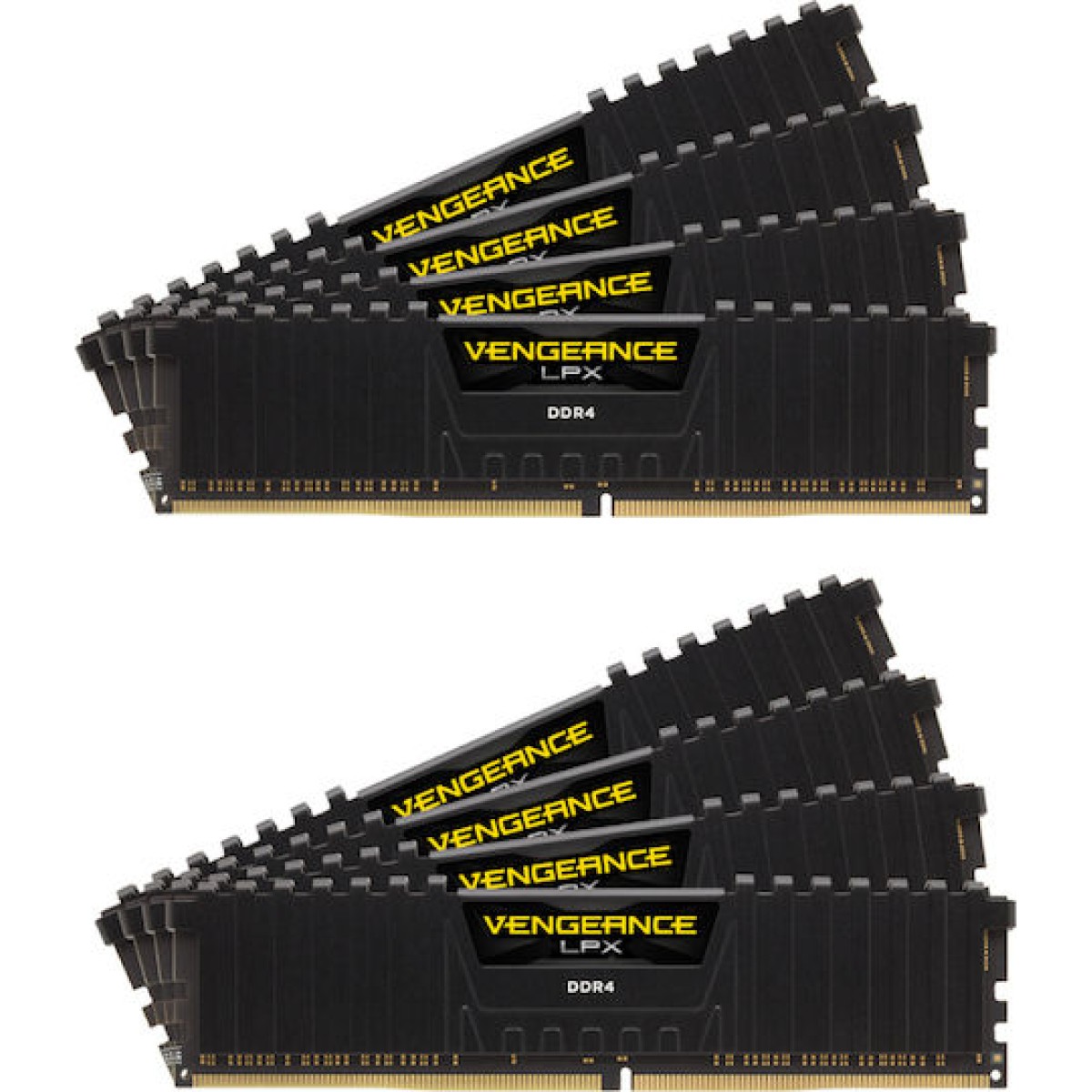 Corsair Vengeance LPX DDR4 256GB RAM με 8x32GB Modules και Ταχύτητα 2666 για Desktop