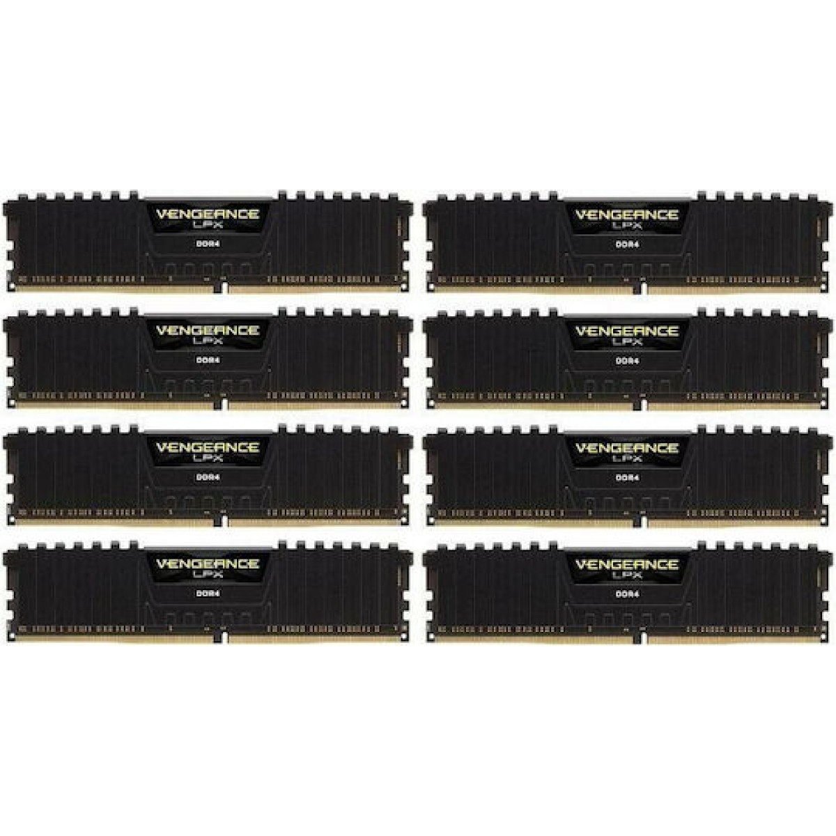 Corsair Vengeance LPX DDR4 256GB RAM με 8x32GB Modules και Ταχύτητα 2666 για Desktop
