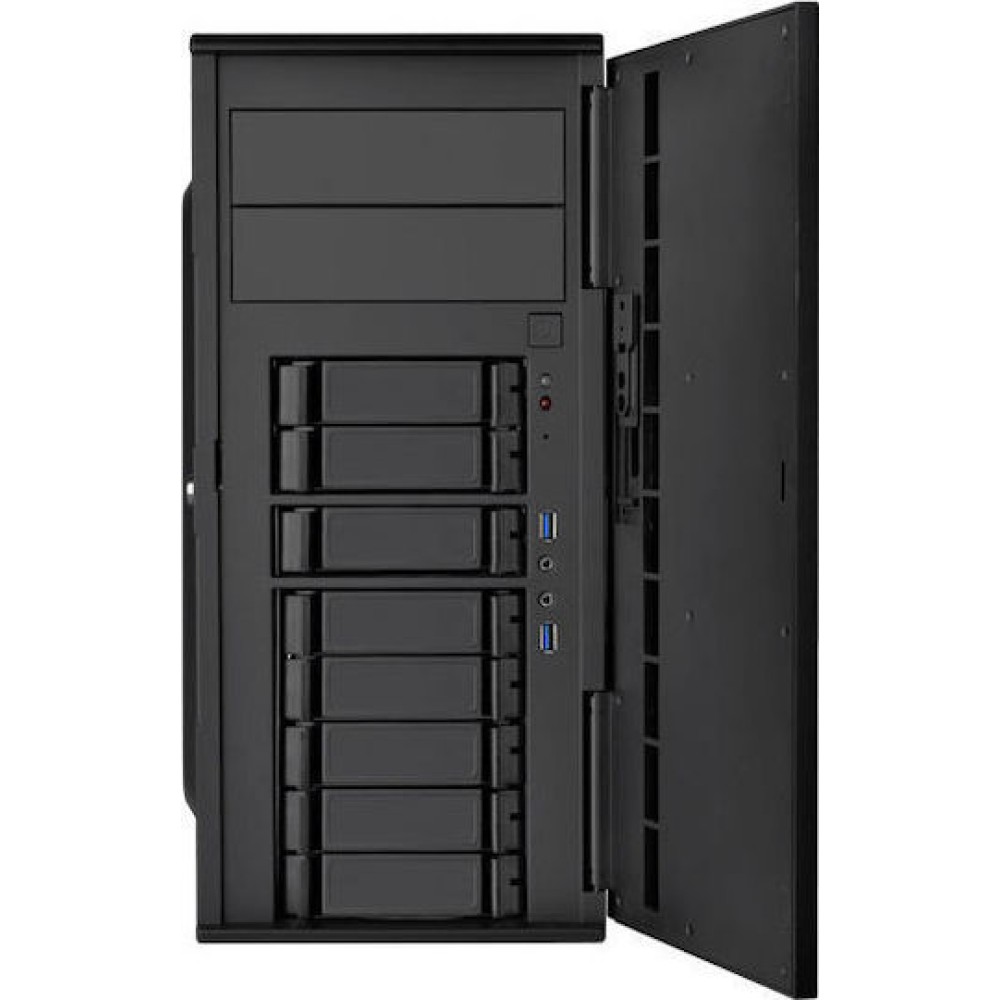 Silverstone CS380 Midi Tower Κουτί Υπολογιστή Μαύρο