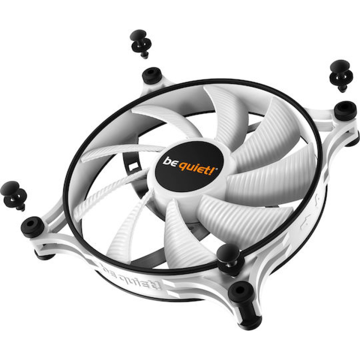 Be Quiet Shadow Wings 2 Case Fan 140mm με Σύνδεση 4-Pin PWM Λευκό