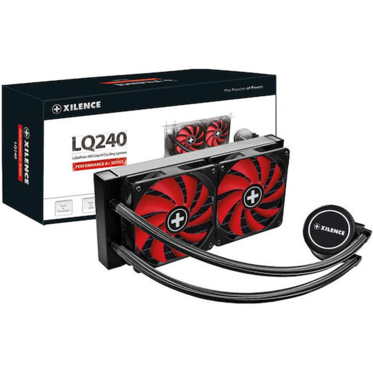 Xilence LiQuRizer LQ240 Υδρόψυξη Επεξεργαστή Διπλού Ανεμιστήρα 120mm για Socket AM4/1200/115x
