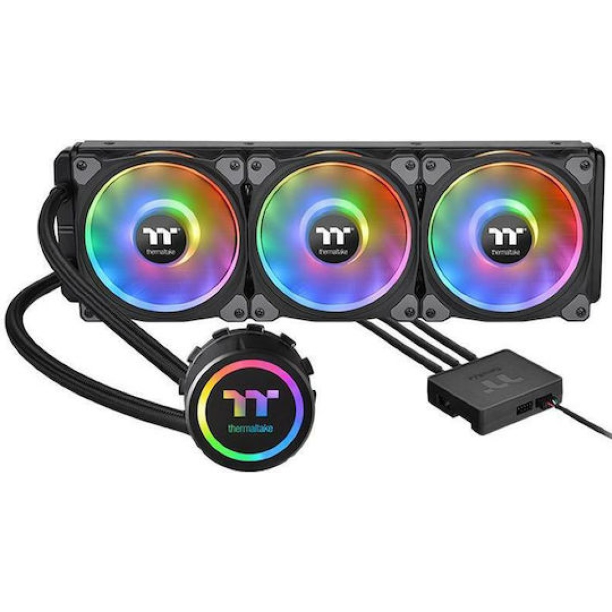 Thermaltake Floe DX RGB 360 TT Premium Edition Υδρόψυξη Επεξεργαστή Τριπλού Ανεμιστήρα 120mm για Socket AM4/1200/115x