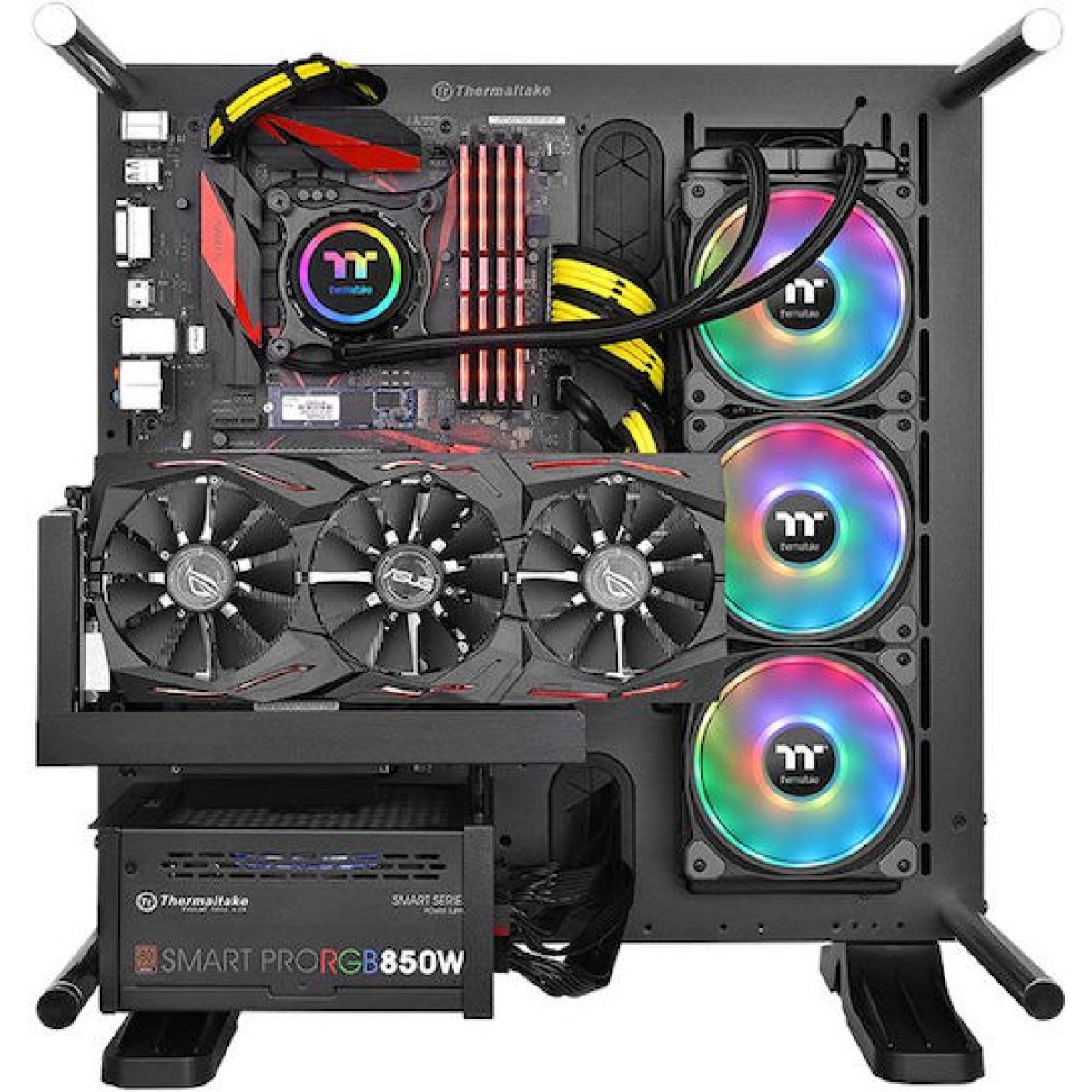 Thermaltake Floe DX RGB 360 TT Premium Edition Υδρόψυξη Επεξεργαστή Τριπλού Ανεμιστήρα 120mm για Socket AM4/1200/115x