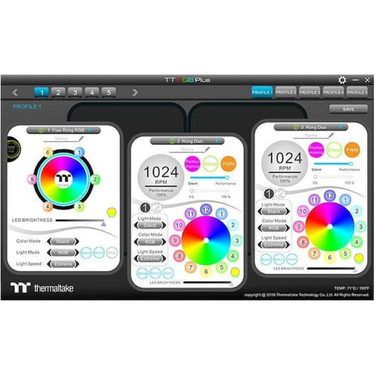 Thermaltake Floe DX RGB 360 TT Premium Edition Υδρόψυξη Επεξεργαστή Τριπλού Ανεμιστήρα 120mm για Socket AM4/1200/115x