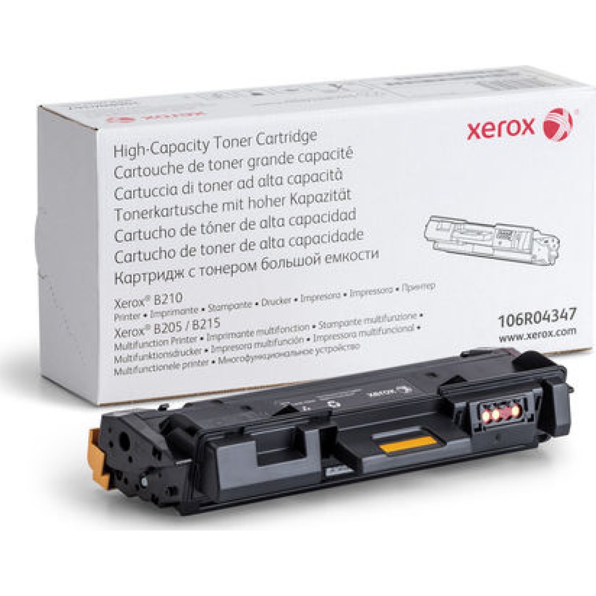 Xerox 106R04347 Γνήσιο Toner Laser Εκτυπωτή Μαύρο High Capacity 3000 Σελίδων