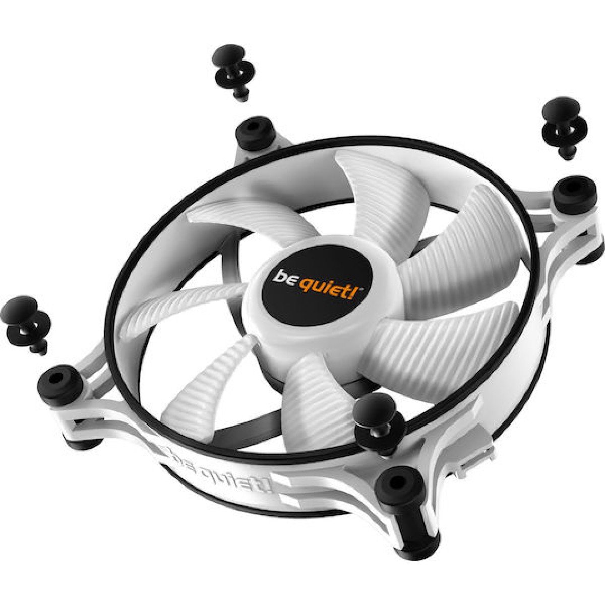 Be Quiet Shadow Wings 2 Case Fan 120mm με Σύνδεση 3-Pin Λευκό