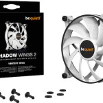 Be Quiet Shadow Wings 2 Case Fan 140mm με Σύνδεση 3-Pin Λευκό