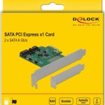 DeLock Κάρτα PCI σε 2 θύρες SATA
