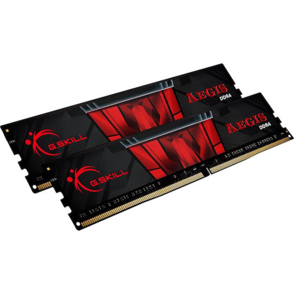 G.Skill Aegis DDR4 16GB RAM με 2x8GB Modules και Ταχύτητα 3200 για Desktop