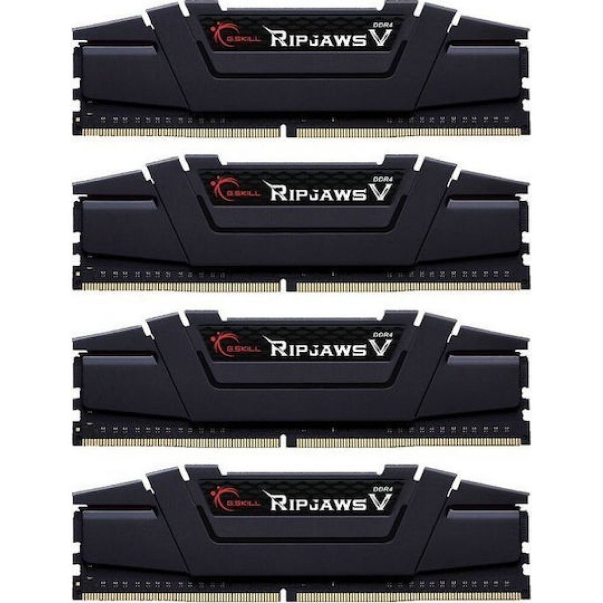 G.Skill Ripjaws V DDR4 64GB RAM με 4x16GB Modules και Ταχύτητα 3600 για Desktop