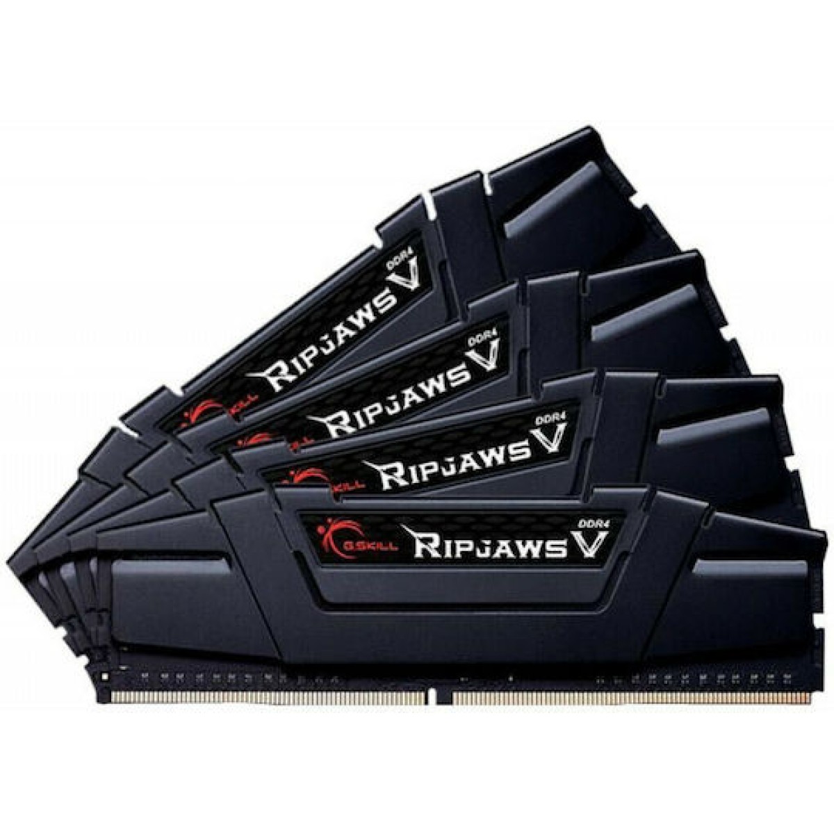 G.Skill Ripjaws V DDR4 64GB RAM με 4x16GB Modules και Ταχύτητα 3600 για Desktop