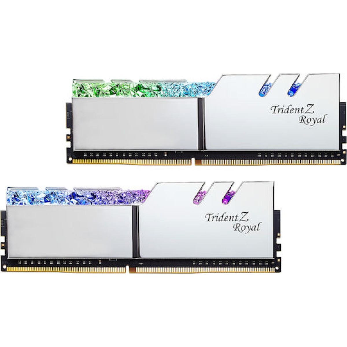 G.Skill Trident Z Royal DDR4 32GB RAM με 2x16GB Modules και Ταχύτητα 3600 για Desktop