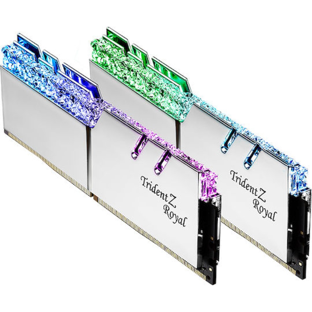 G.Skill Trident Z Royal DDR4 32GB RAM με 2x16GB Modules και Ταχύτητα 3600 για Desktop