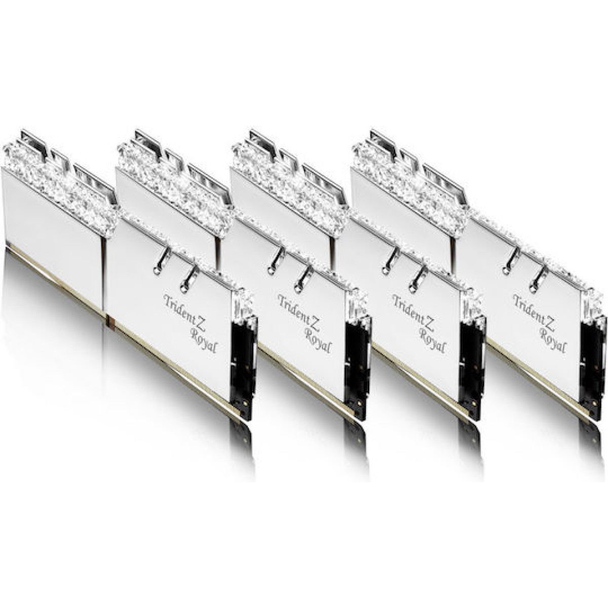 G.Skill Trident Z Royal DDR4 64GB RAM με 4x16GB Modules και Ταχύτητα 3600 για Desktop