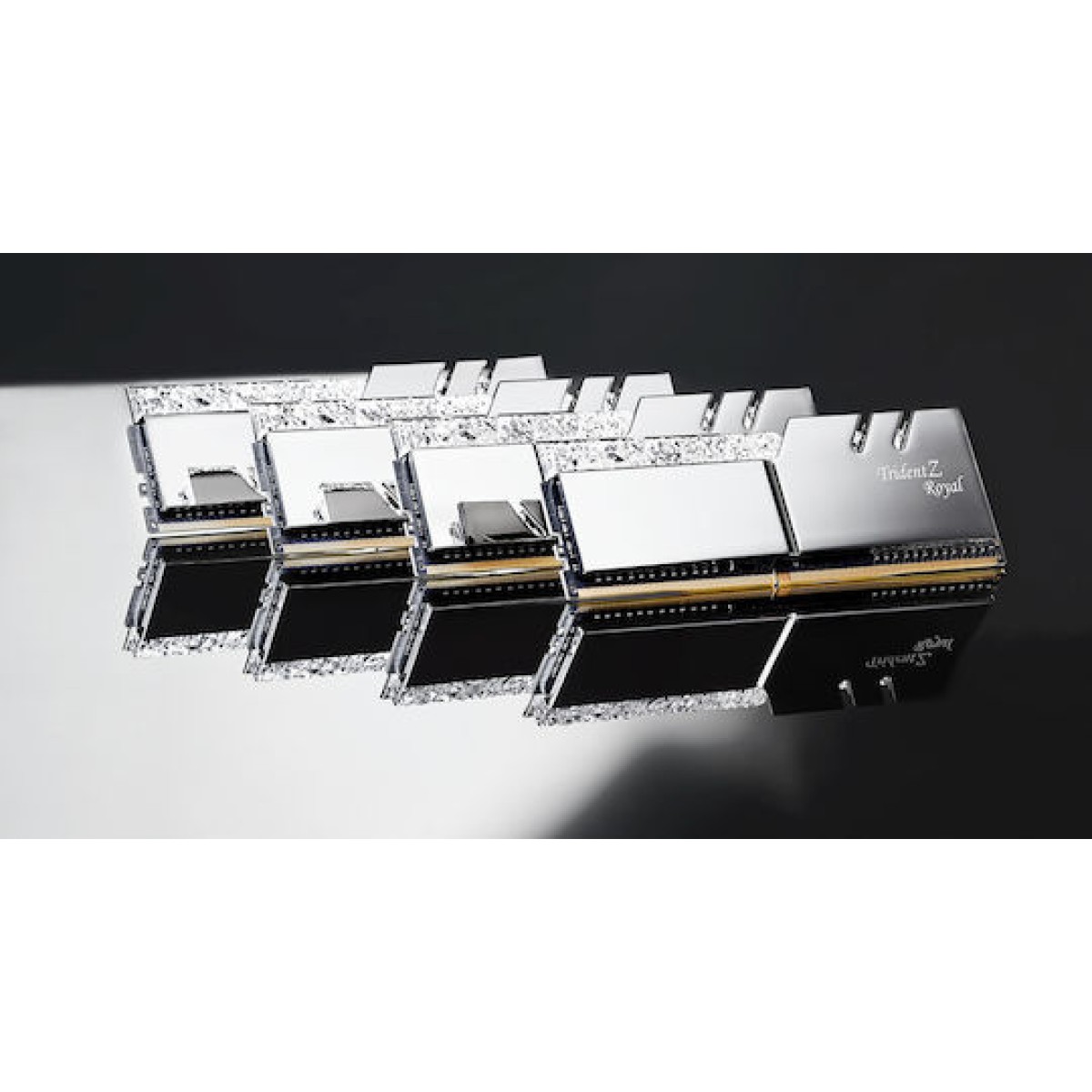 G.Skill Trident Z Royal DDR4 64GB RAM με 4x16GB Modules και Ταχύτητα 3600 για Desktop