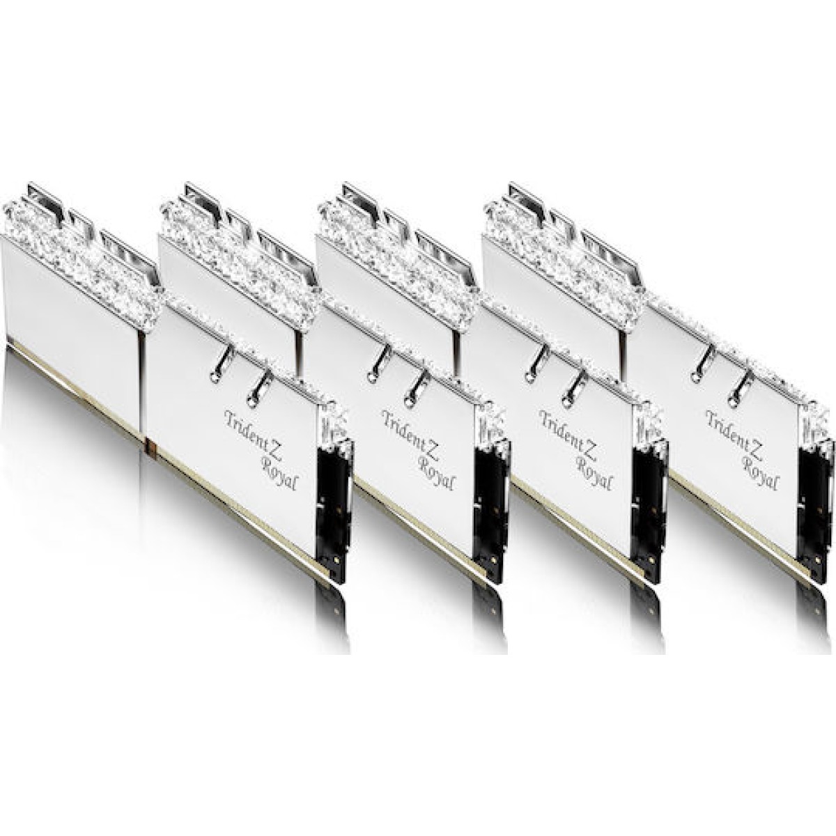 G.Skill Trident Z Royal DDR4 64GB RAM με 4x16GB Modules και Ταχύτητα 3600 για Desktop